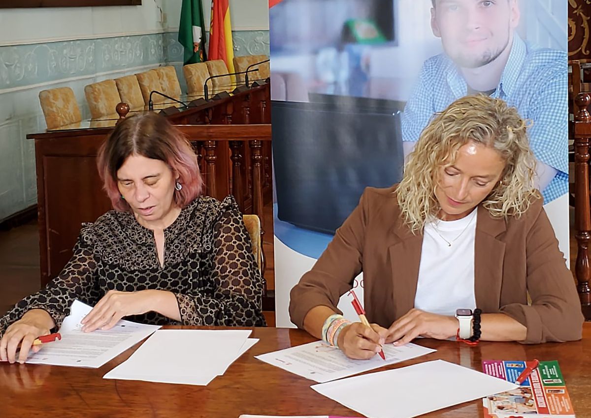Virginia Carcedo y Susana Herrán