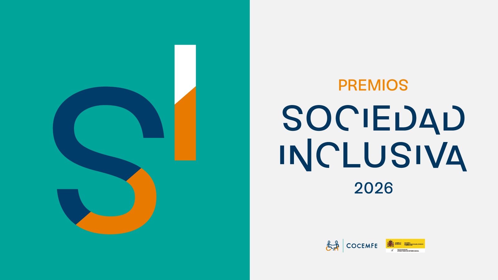 Cartel de los Premios Sociedad Inclusiva