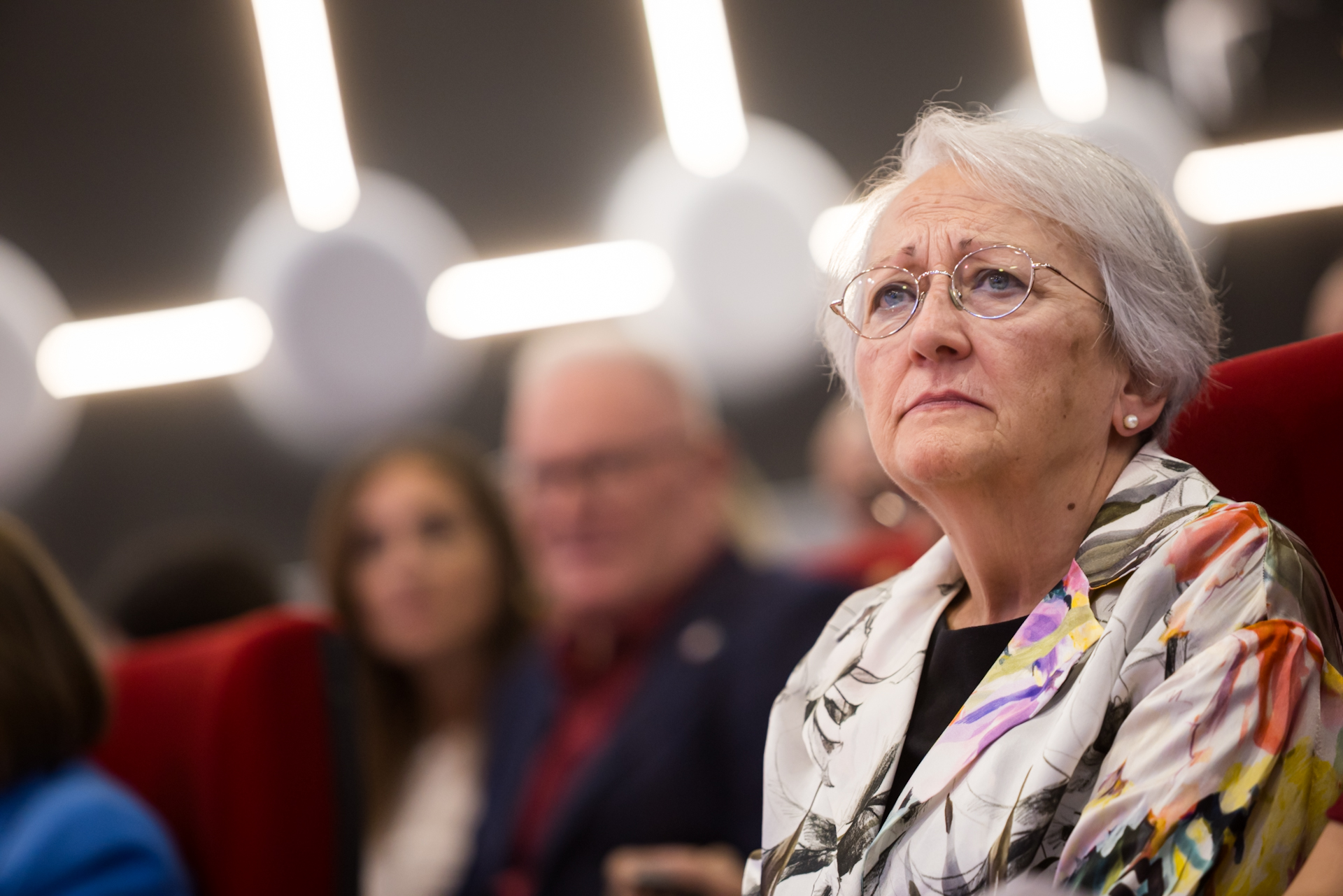 Matilde Fernández el pasado 8 de octubre en el acto de presentación del nuevo informe ‘Estudio sobre discapacidad y soledad no deseada en España’ de Fundación ONCE y SoledadES