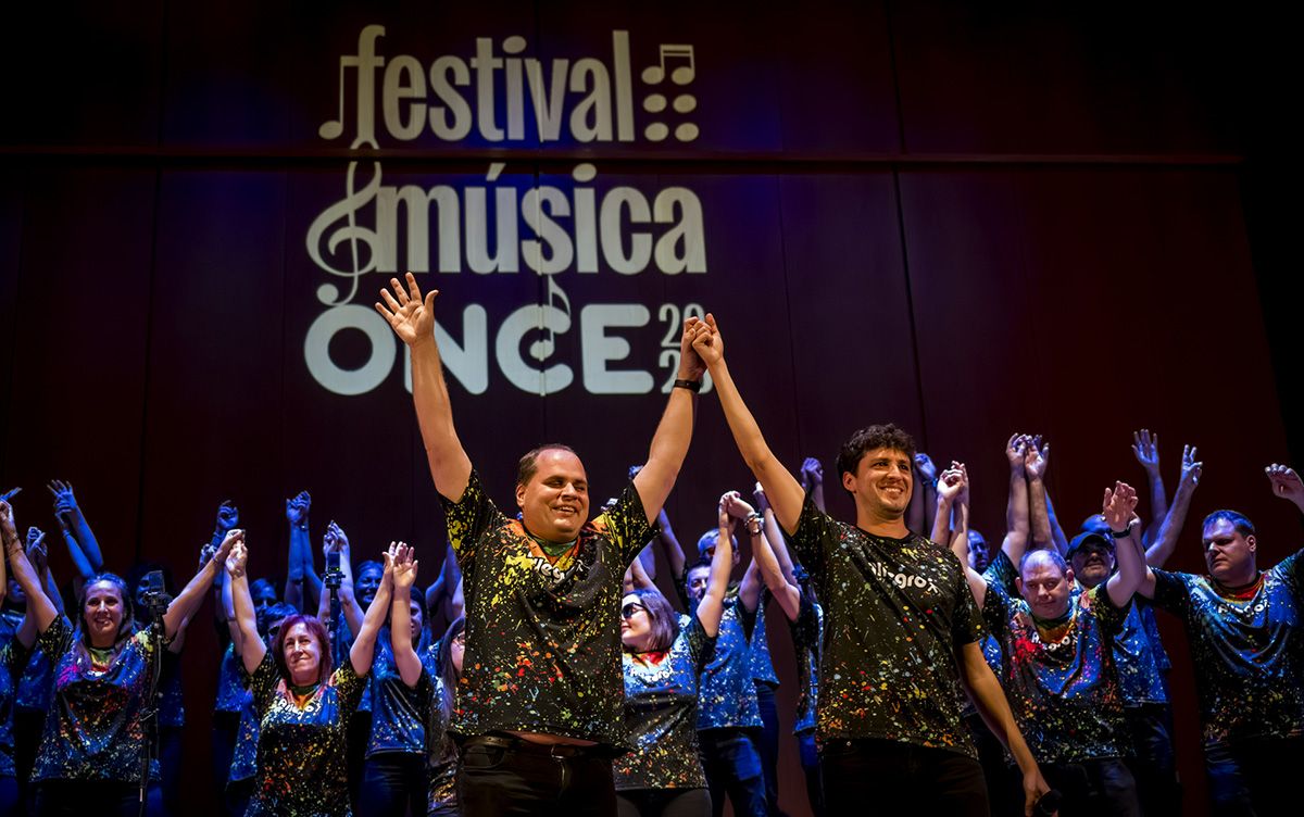 La Coral Allegro se despide en el Festival de Música ONCE