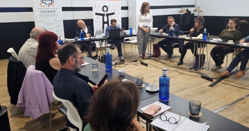 Reunión del OREE de Cocemfe 