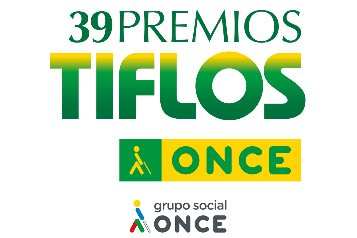Logo de los 39 Premios Tiflos ONCE