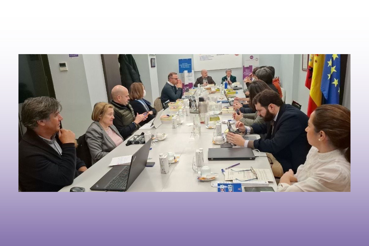 Algunos de los participantes en la reunión del Comité Ejecutivo del CERMI