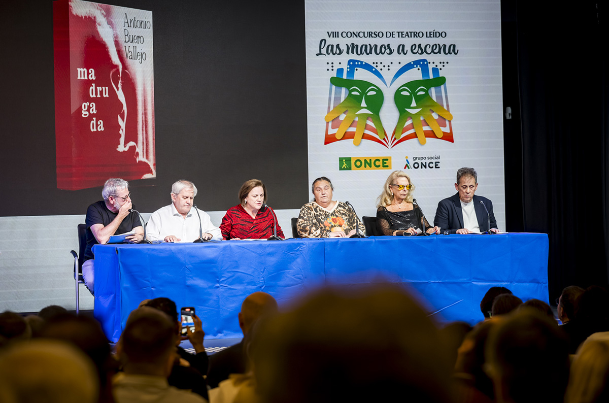 Un momento de la entrega de premios del IX Concurso de Teatro Leído