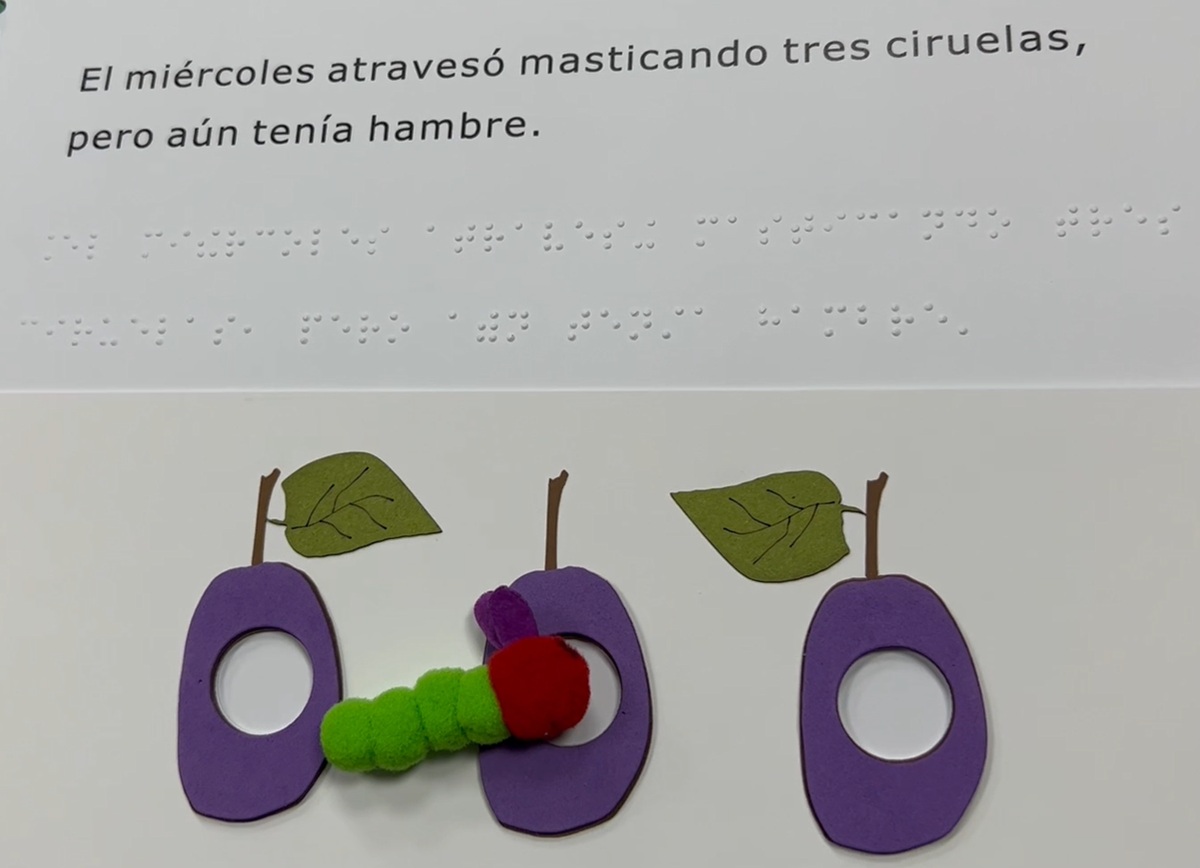 Foto de recurso: un cuento en braille