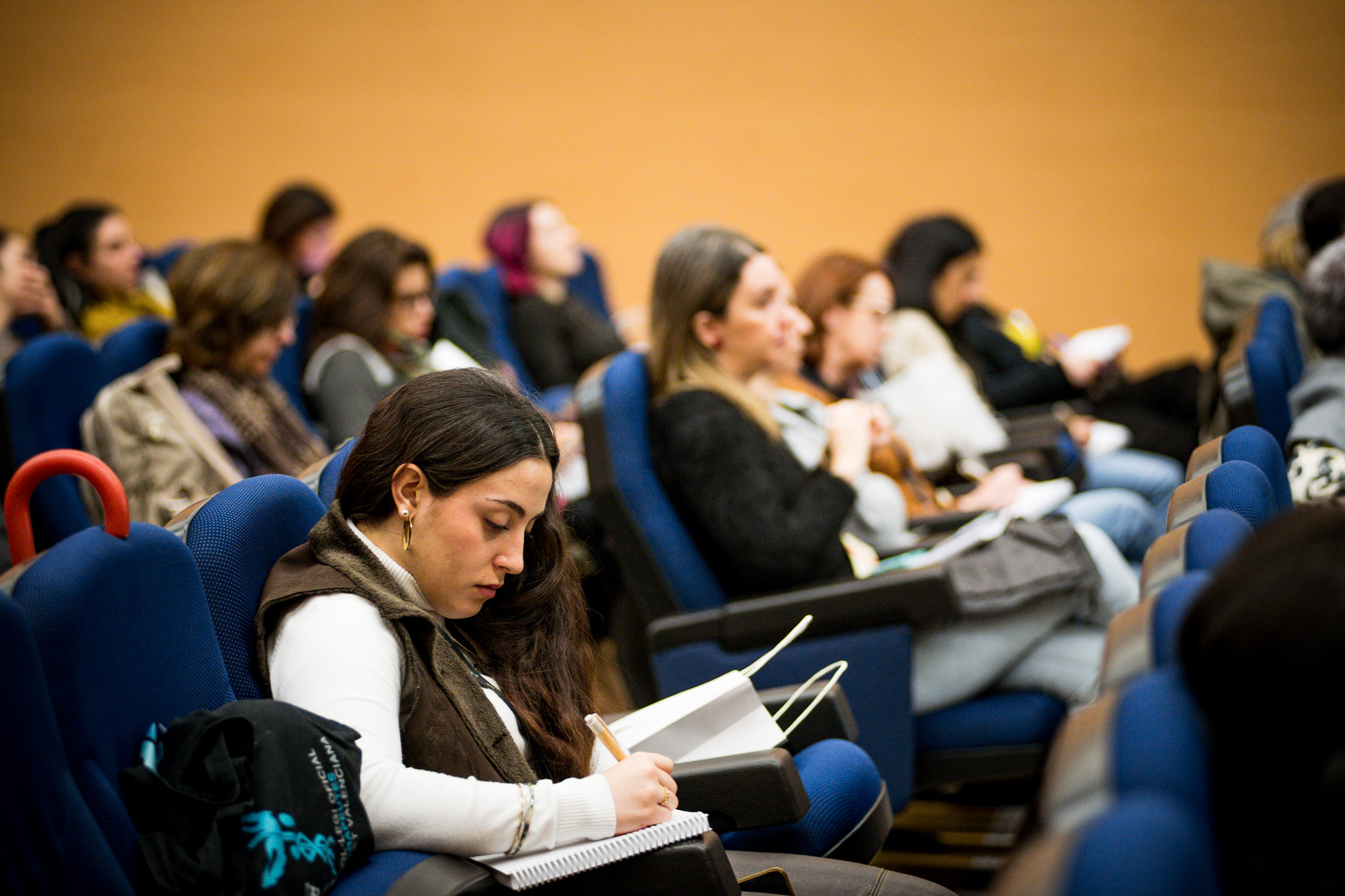 Asistentes a las jornadas de fisioterapia