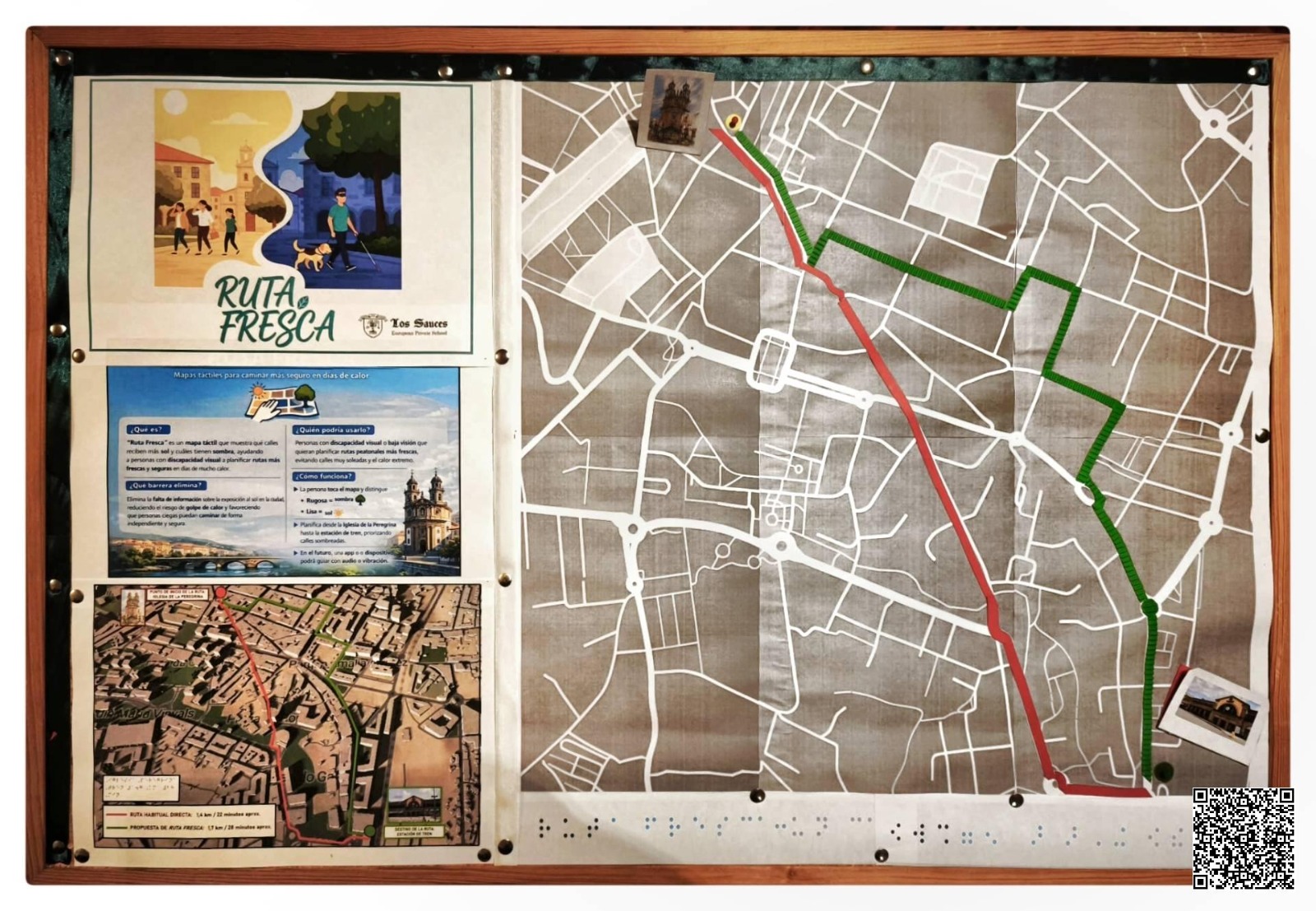 Trabajo de la categoría A 'Ruta fresca'