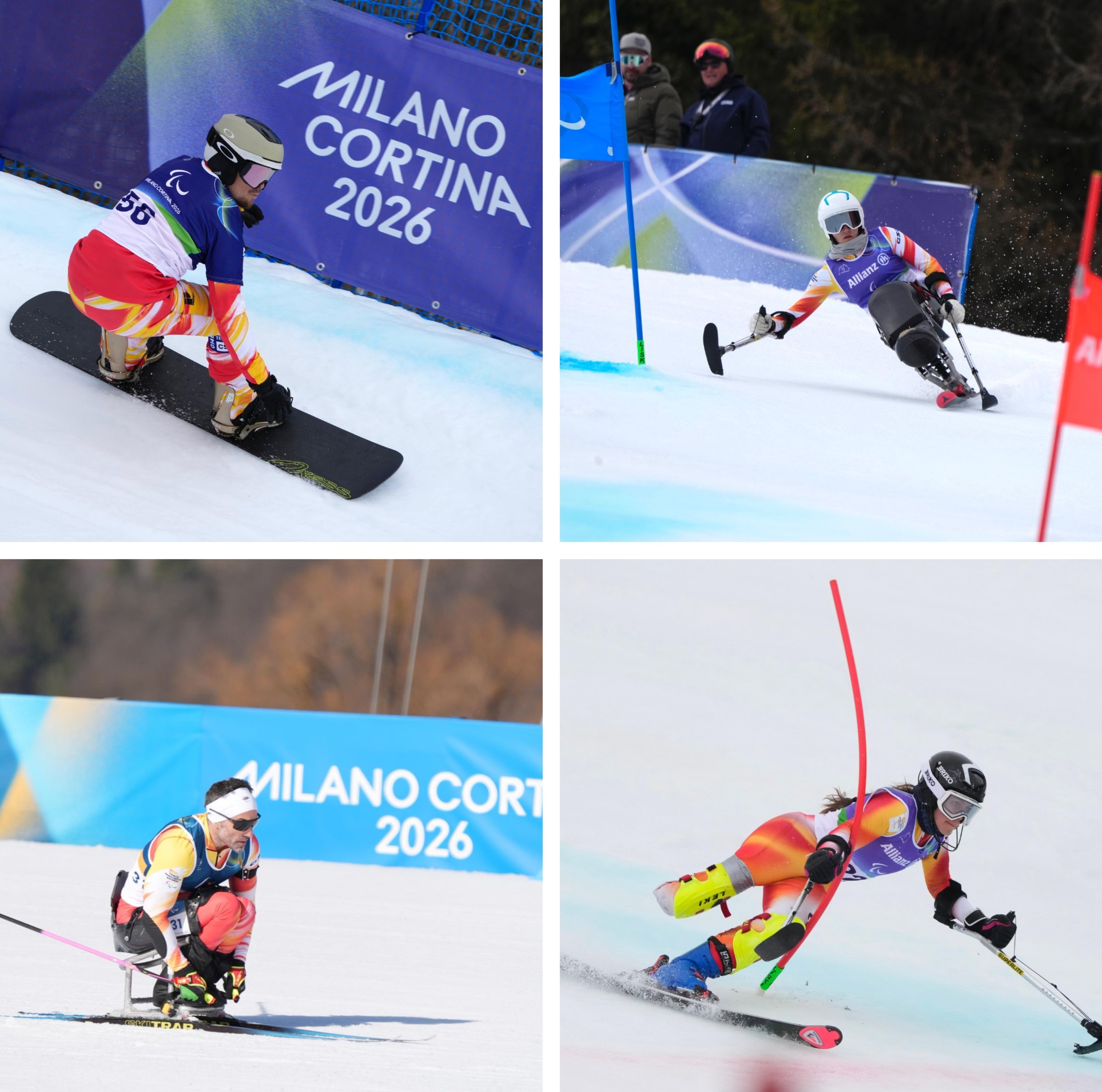 De arriba a abajo y de izda a dcha: Emilio Redondo, Iraide Rodríguez, Higinio Rivero y María Martín-Granizo