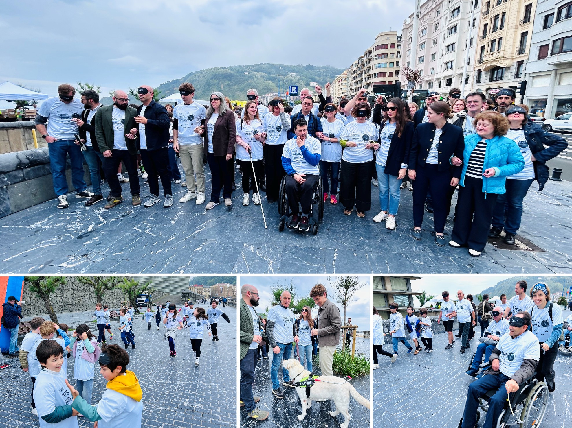 Imágenes de la salida y del transcurso de la carrera