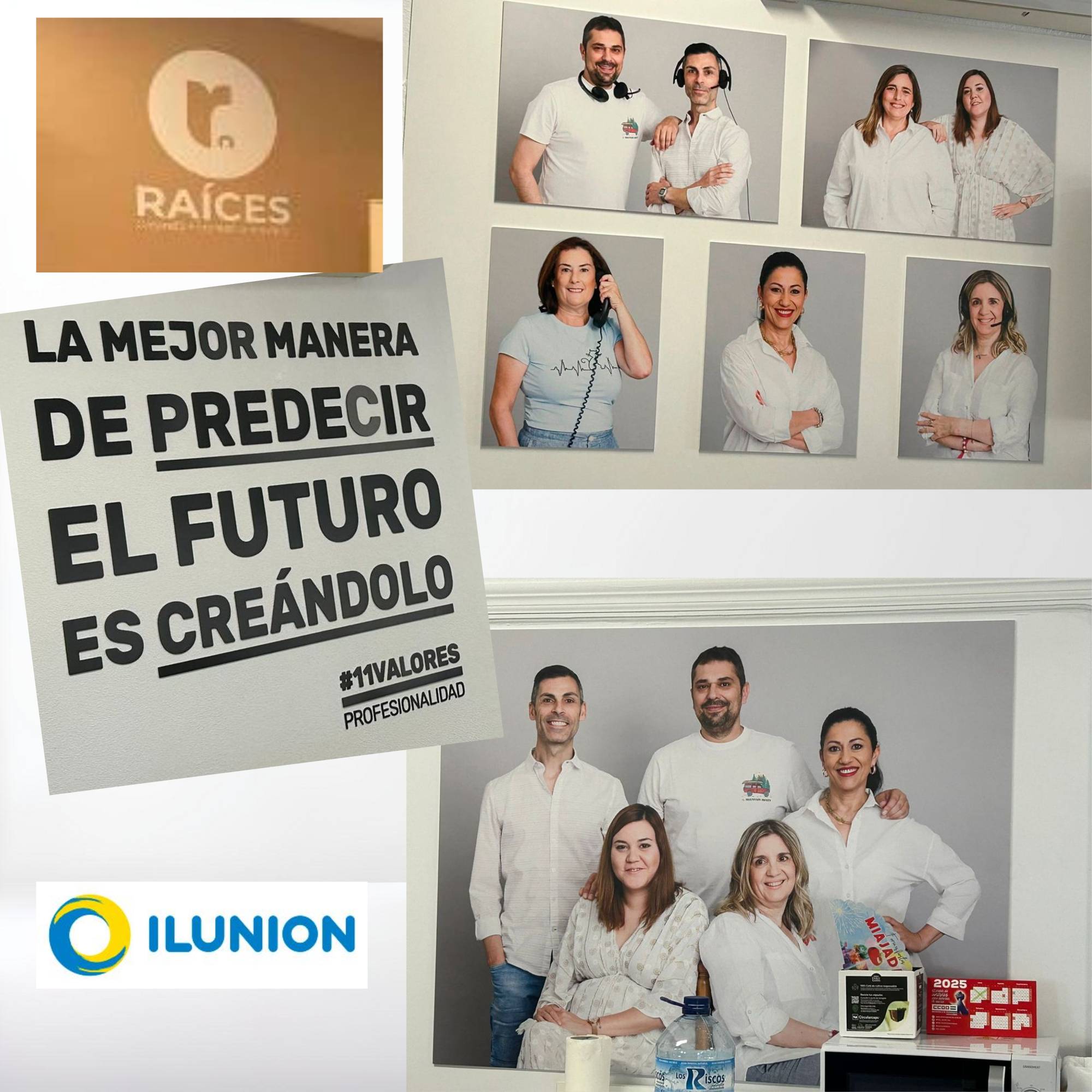 Collage imágenes de las paredes