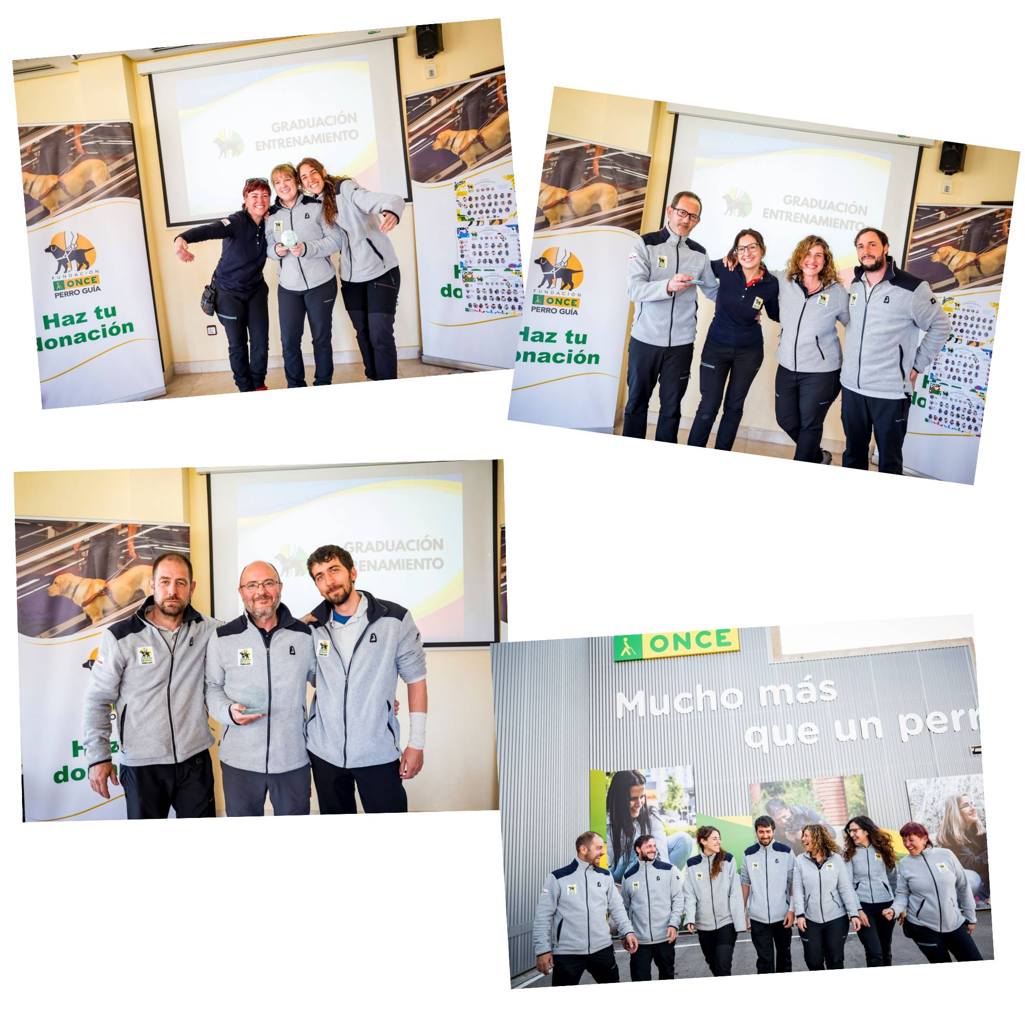 Fotos des los nuevos entrenadores y los formadores