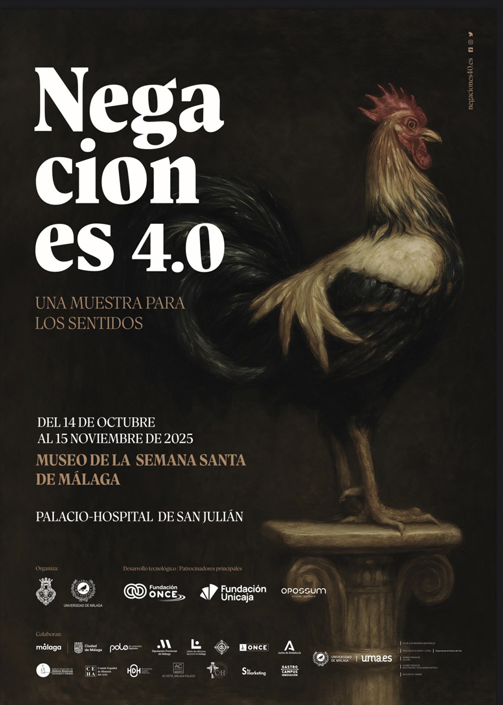 Cartel de la exposición Negaciones 4.0