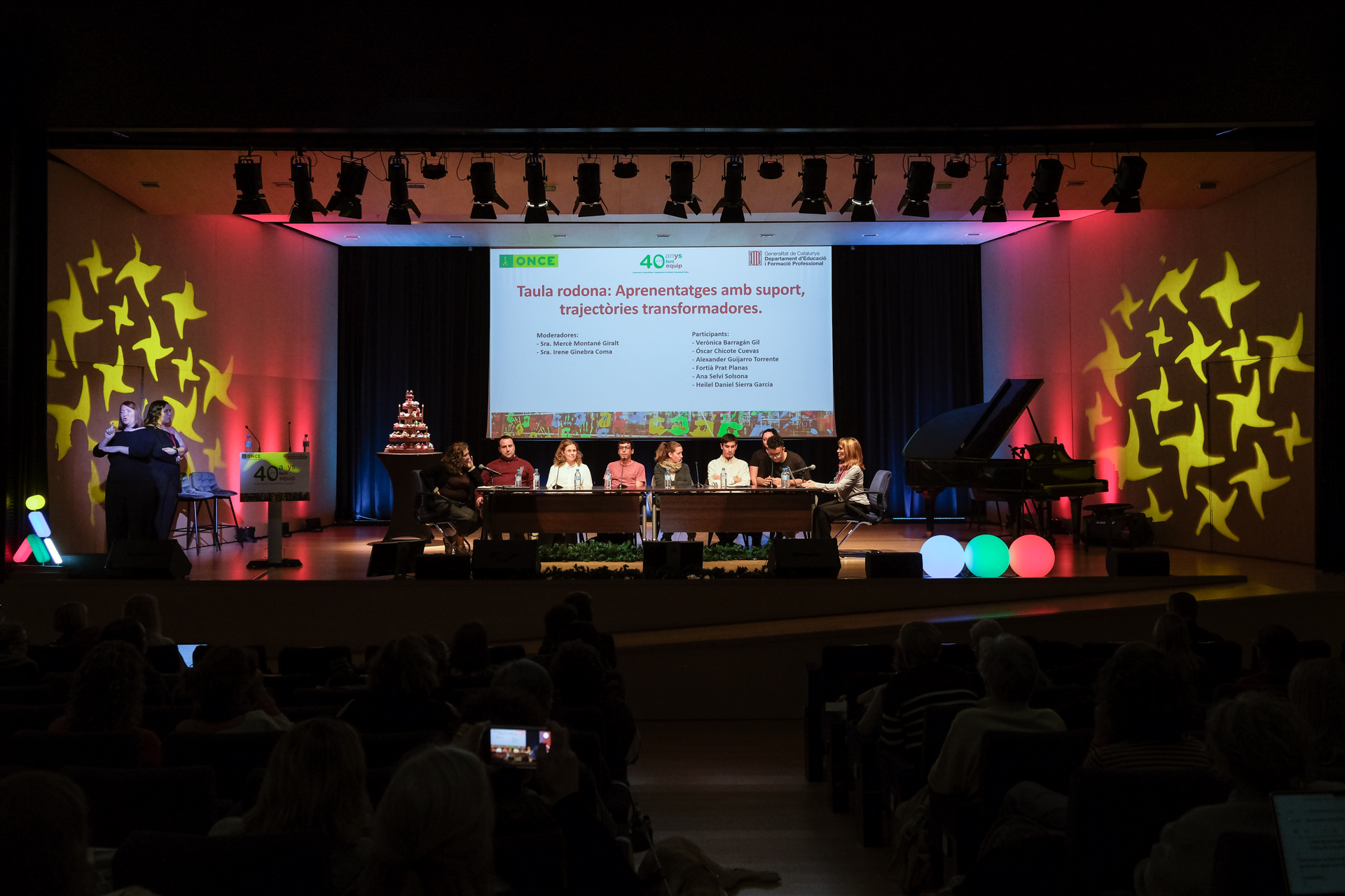 Mesa sobre 'Aprendizajes con apoyo, trayectorias transformadoras'