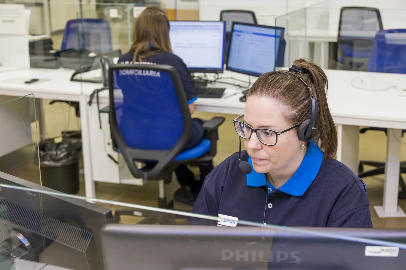 Técnico de atención de Ilunion VidaSénior