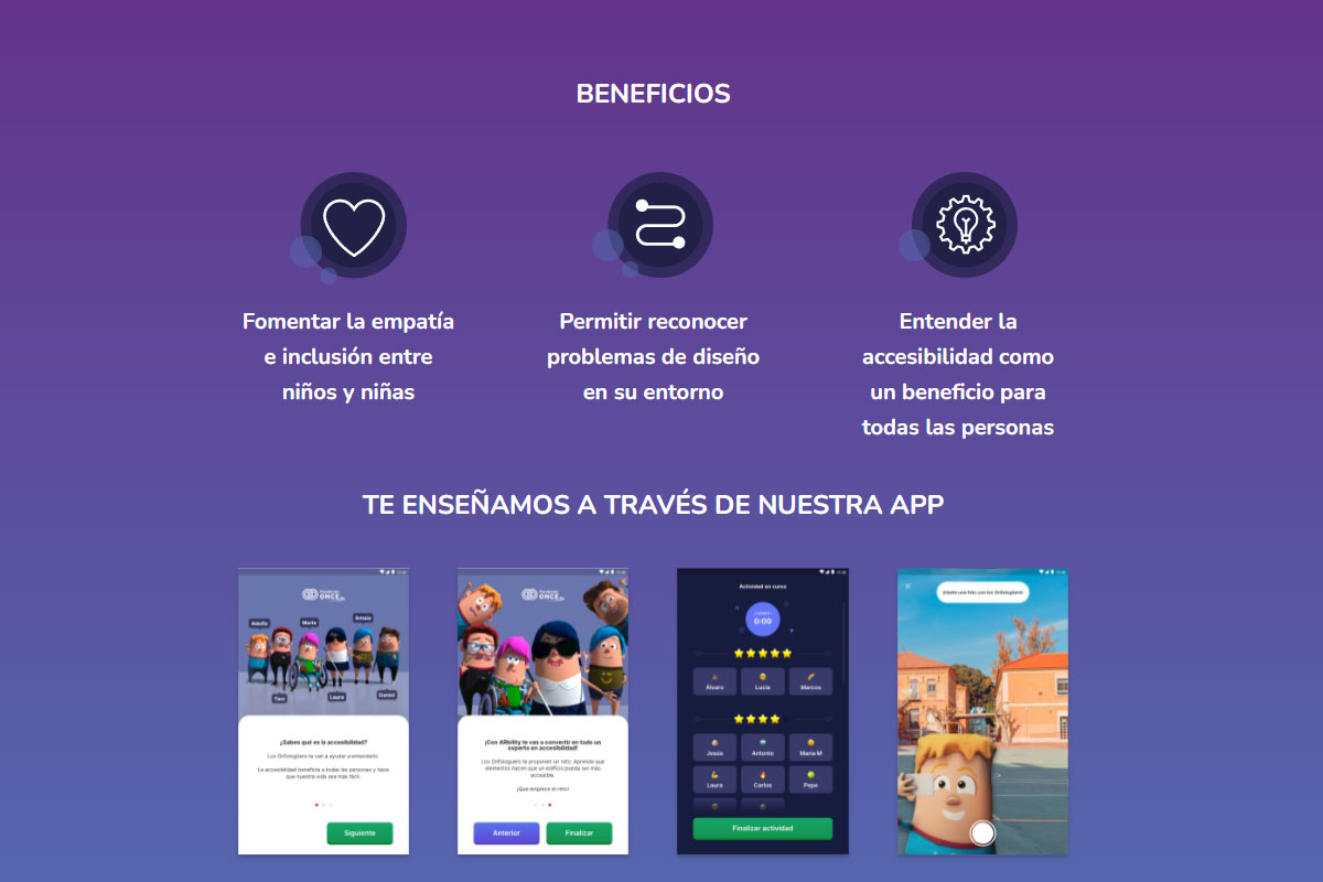 Animación de "On Fologüers" en la app