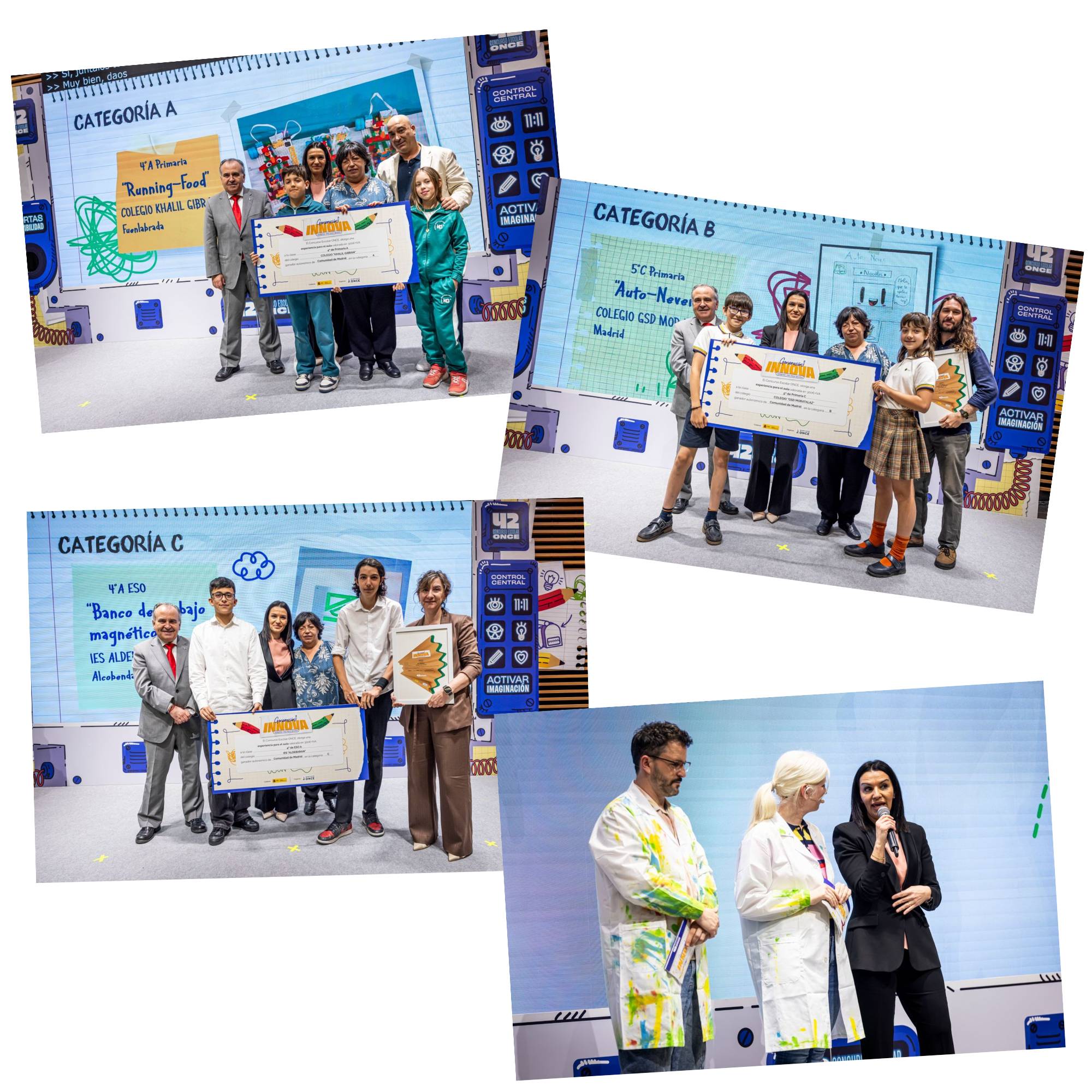 Entrega de los premios a los colegios de la Comunidad de Madrid