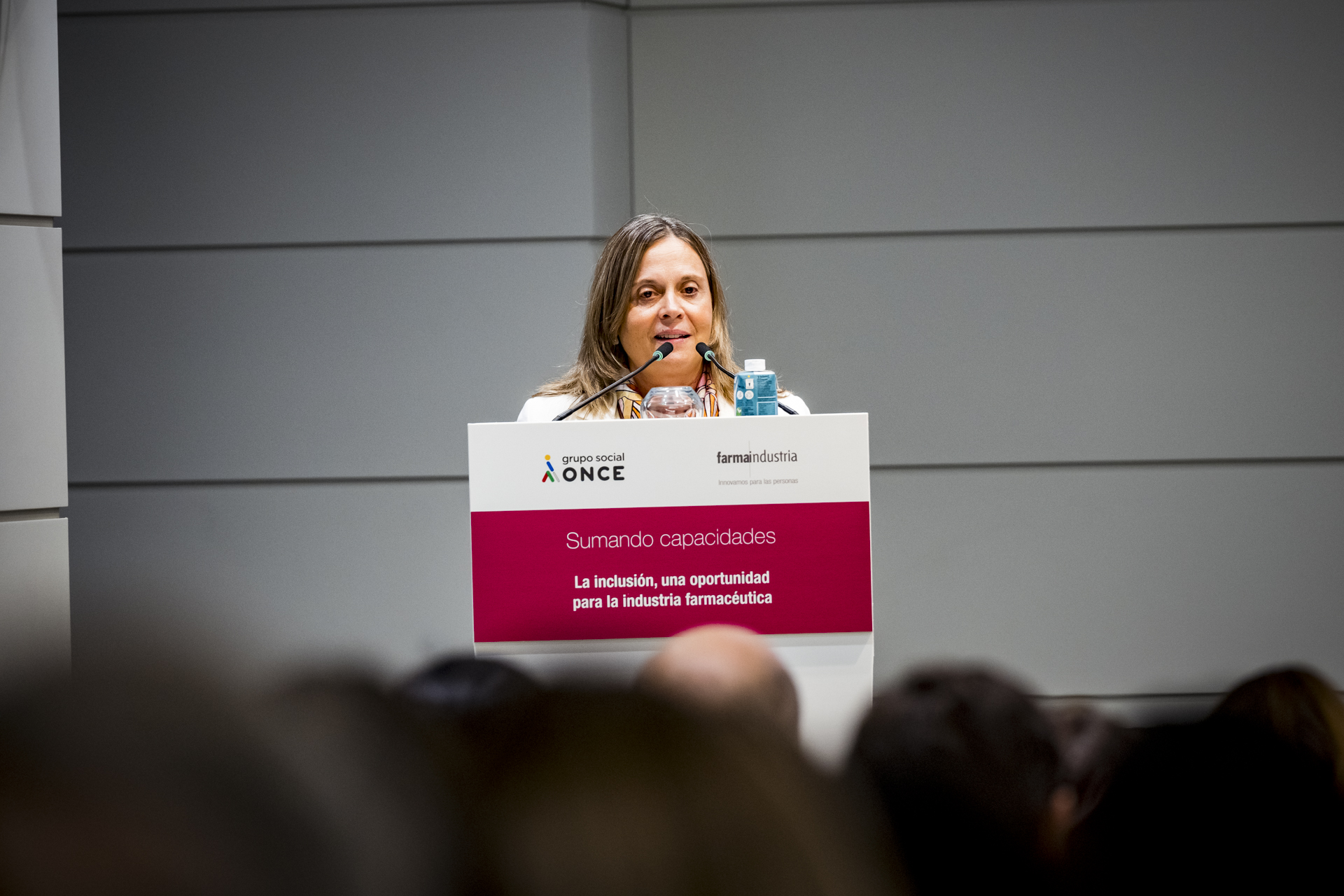 Fina Llados durante su intervención en la jornada