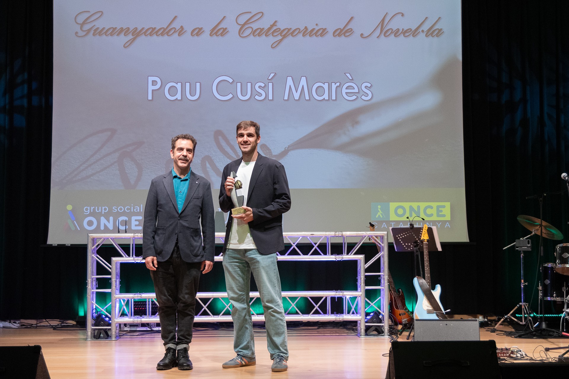 Pau Cosí recoge el galardón