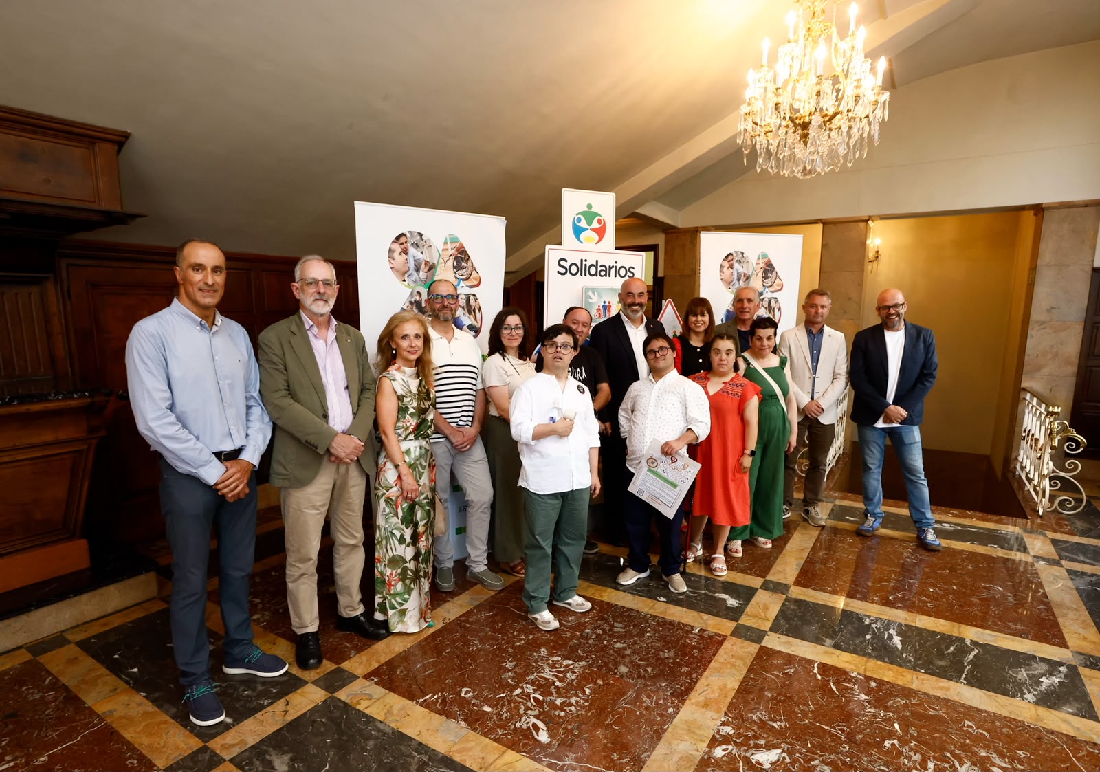 Galardonados con los Premios Solidarios Grupo Social ONCE Asturias 2026
