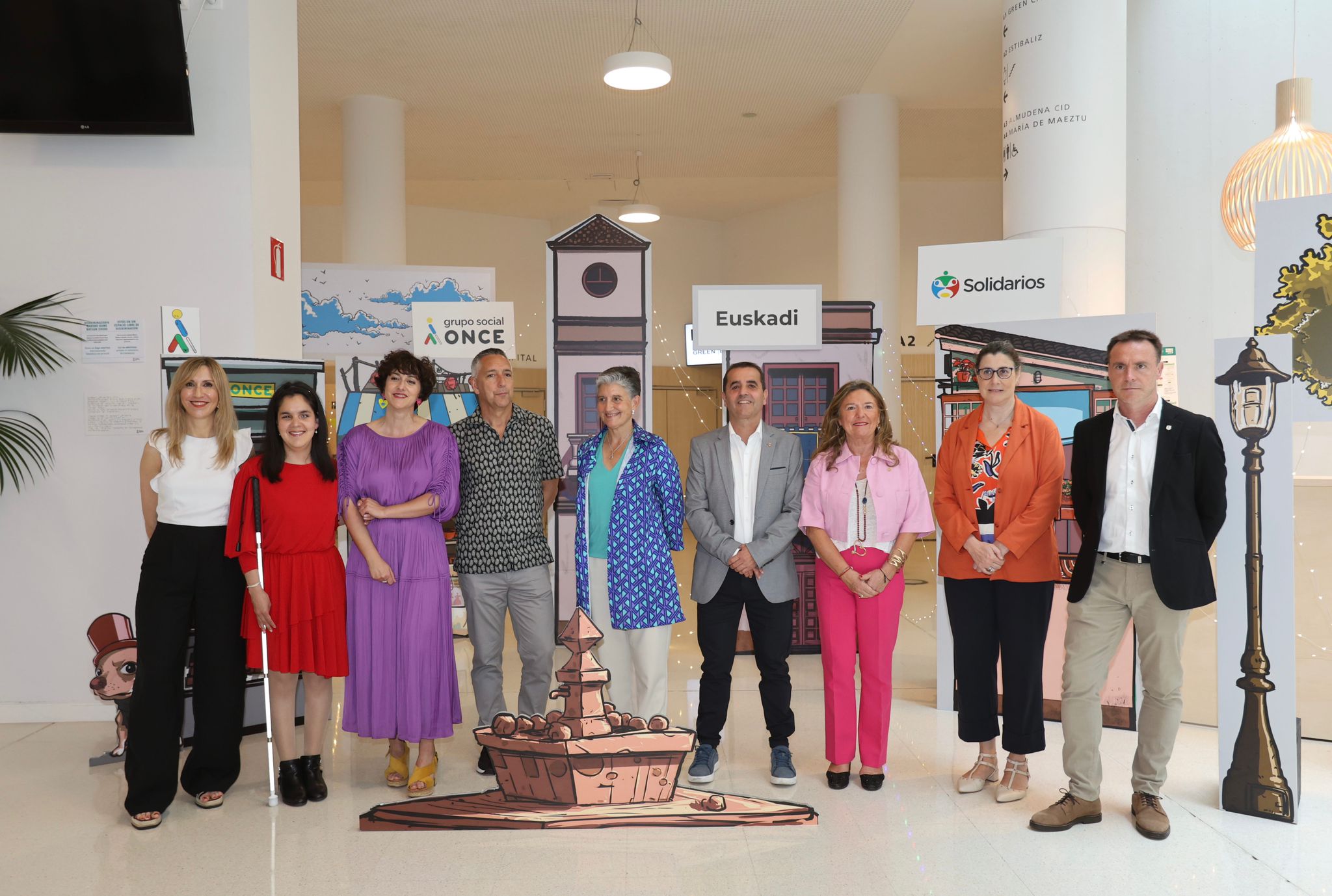Galardonados Premios Solidarios Grupo Social ONCE Euskadi 2024
