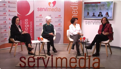 Componentes de la mesa diálogo sobre "Violencia contra las mujeres mayores"