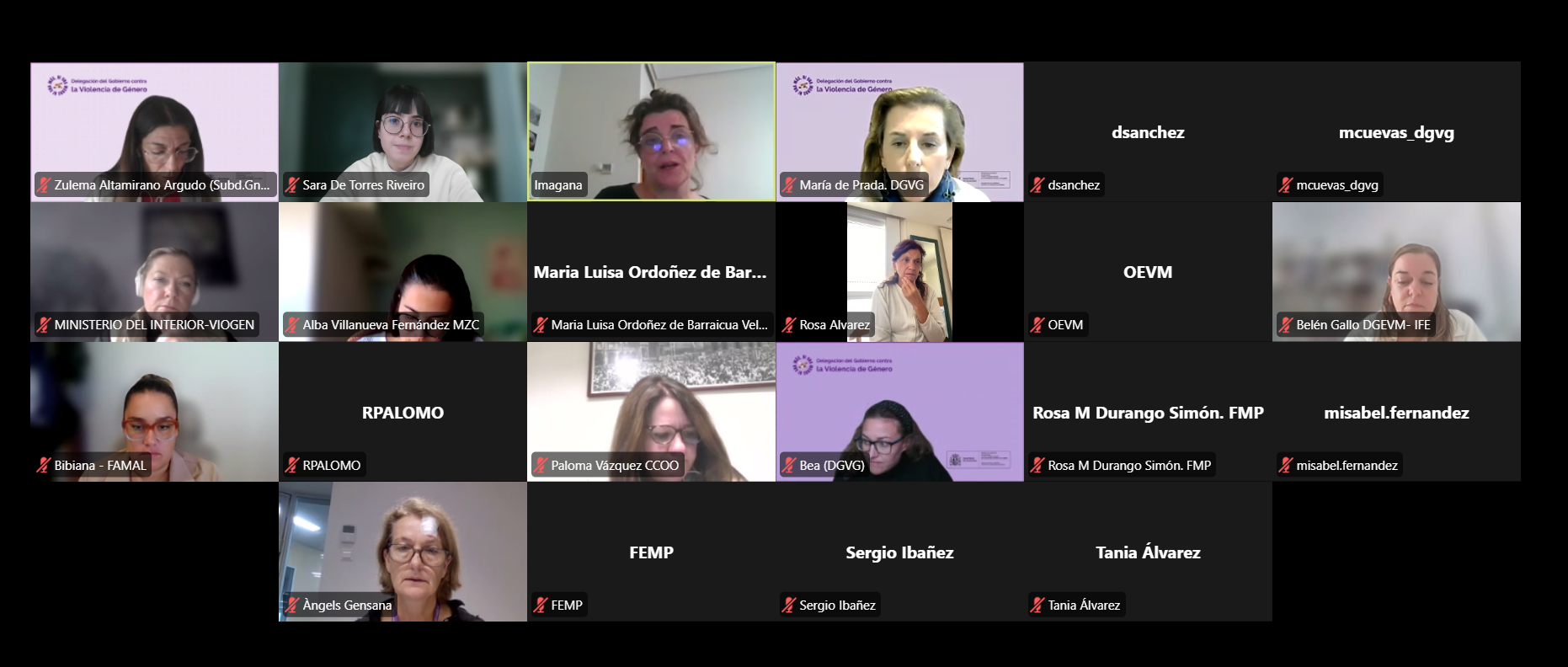 Reunión del Observatorio del Pacto de Estado contra la Violencia