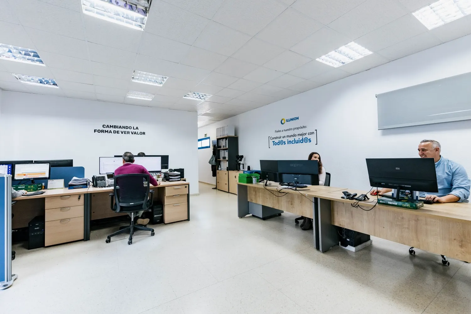 Equipo de gestores de Ilunion Economía Circular