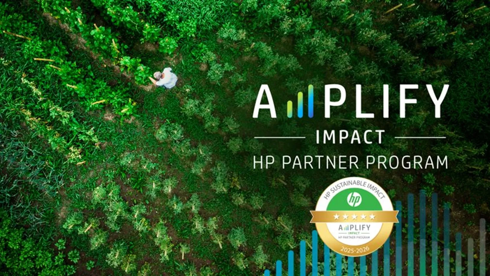 Imagen del certificado de HP Amplify Impact