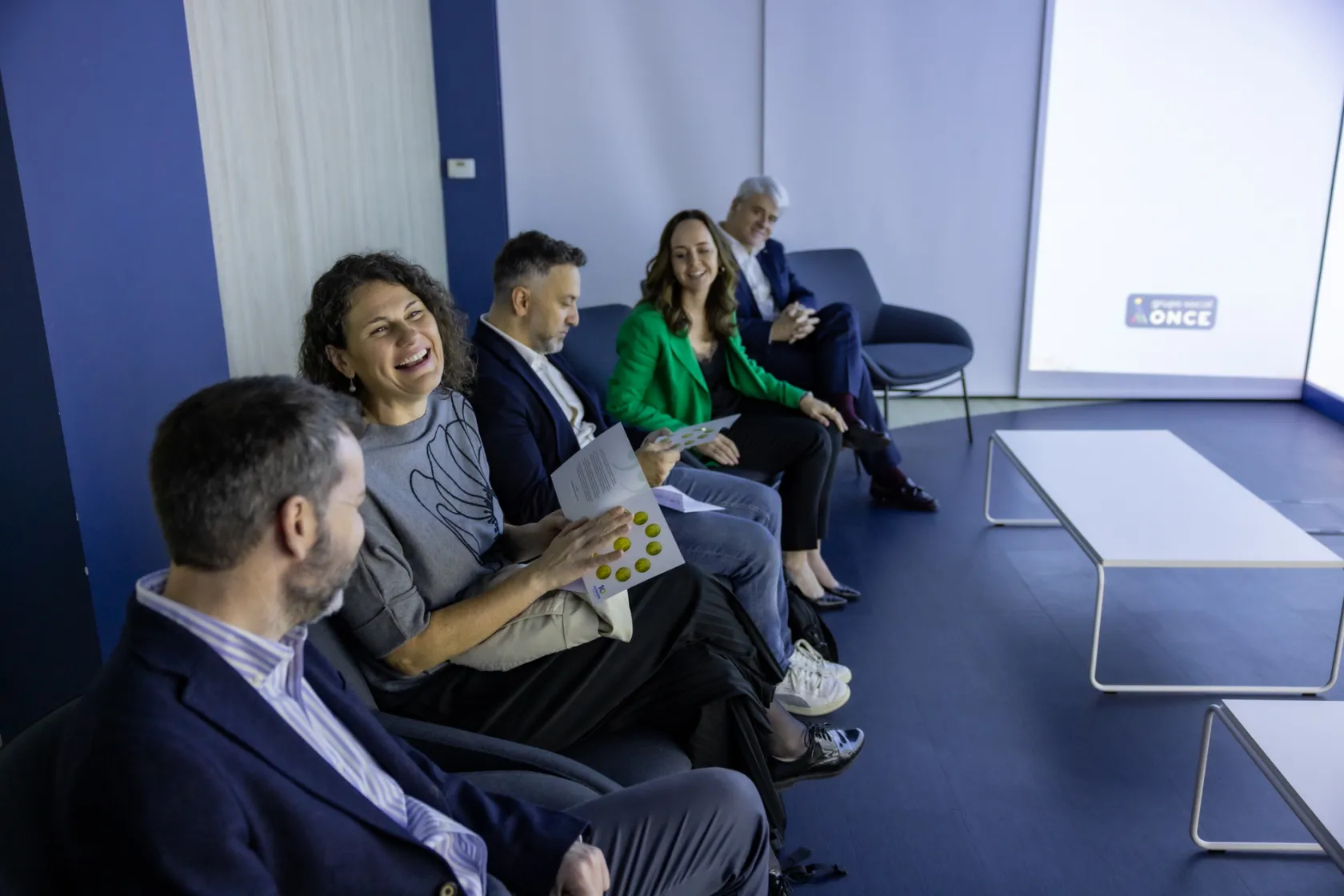 Los profesionales del IE Bussines School e Ilunion Accesibilidad