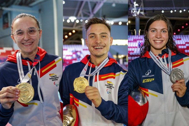 María Delgado, Íñigo Llopis y Tasy Dmytriv