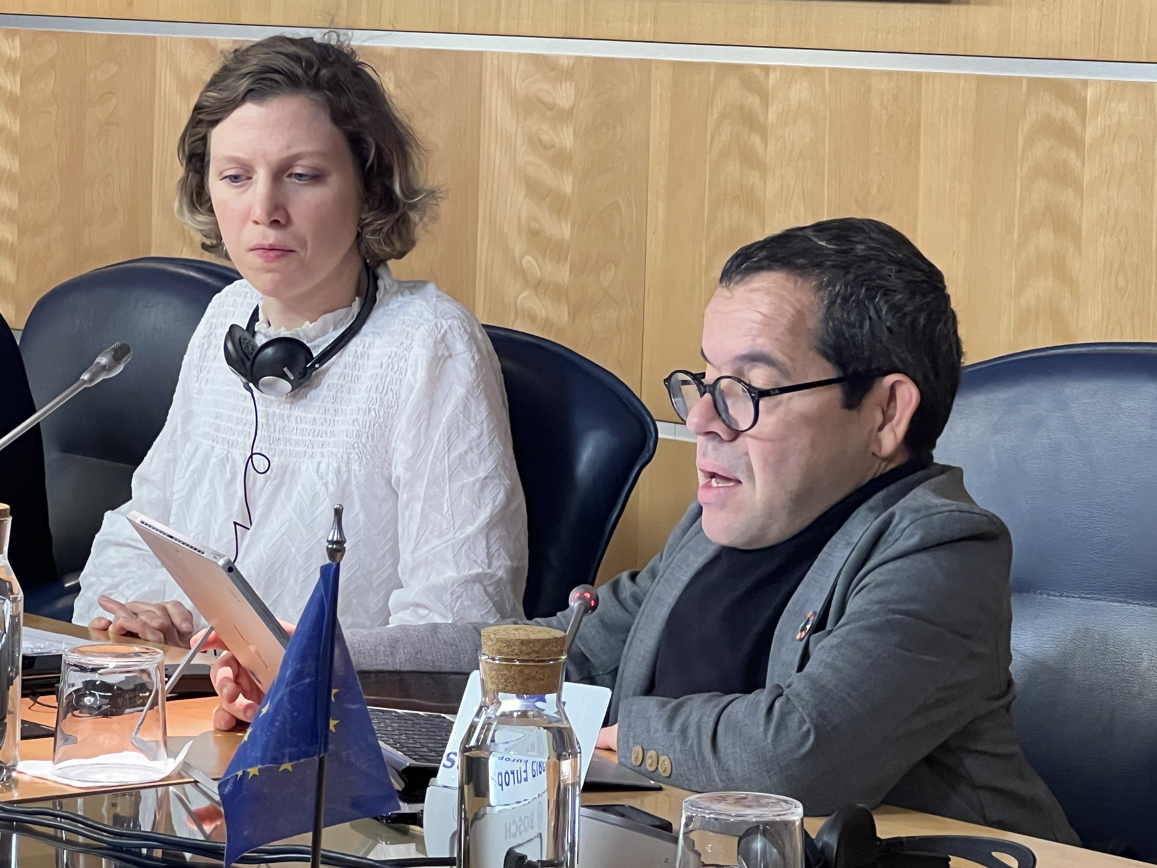 Jesús Martín Blanco durante su intervención en la conferencia