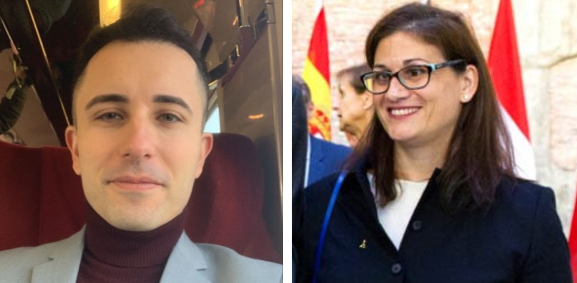 Nacho López y Bárbara Martín