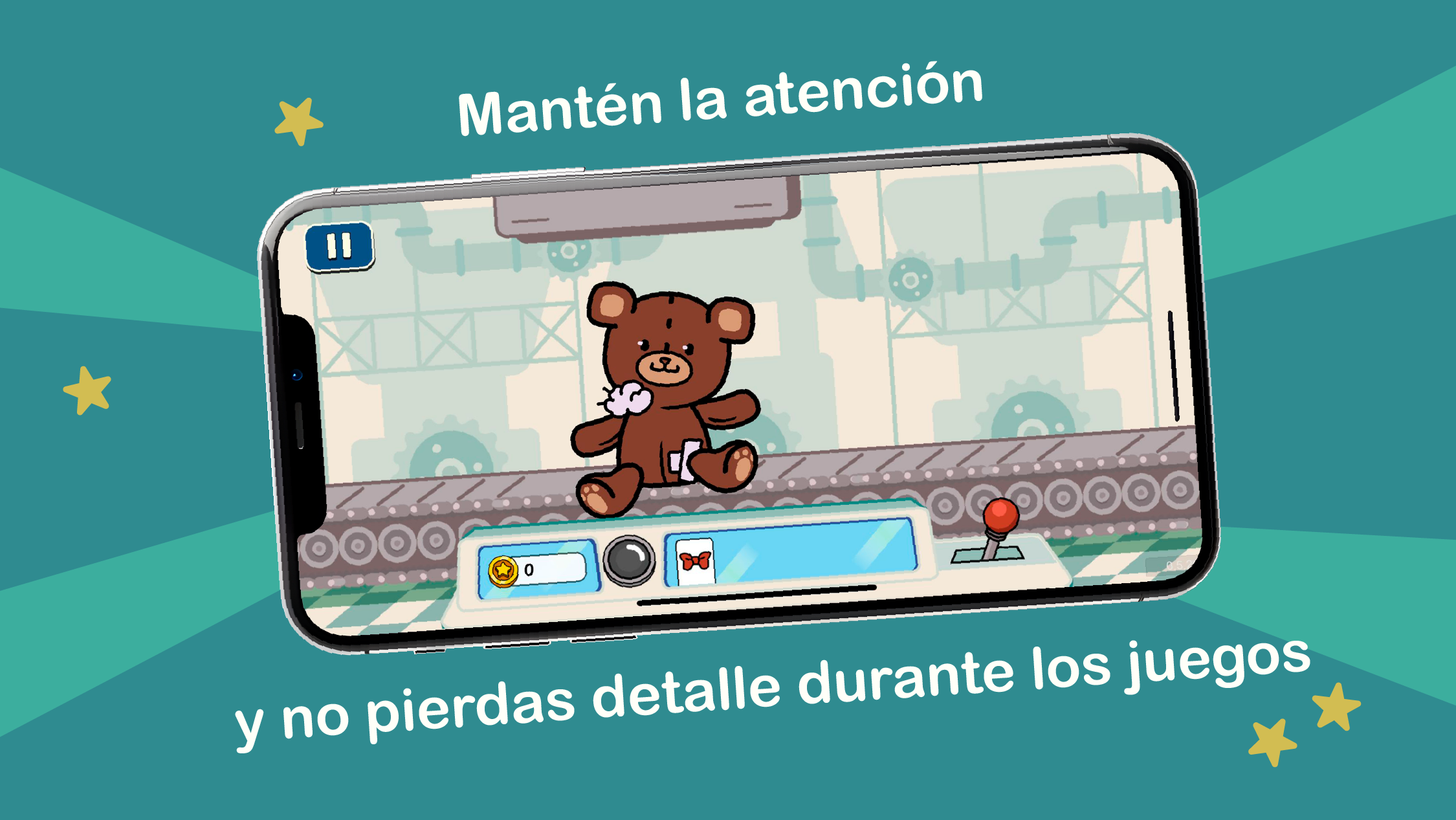 Captura de pantalla del minijuego Ositos