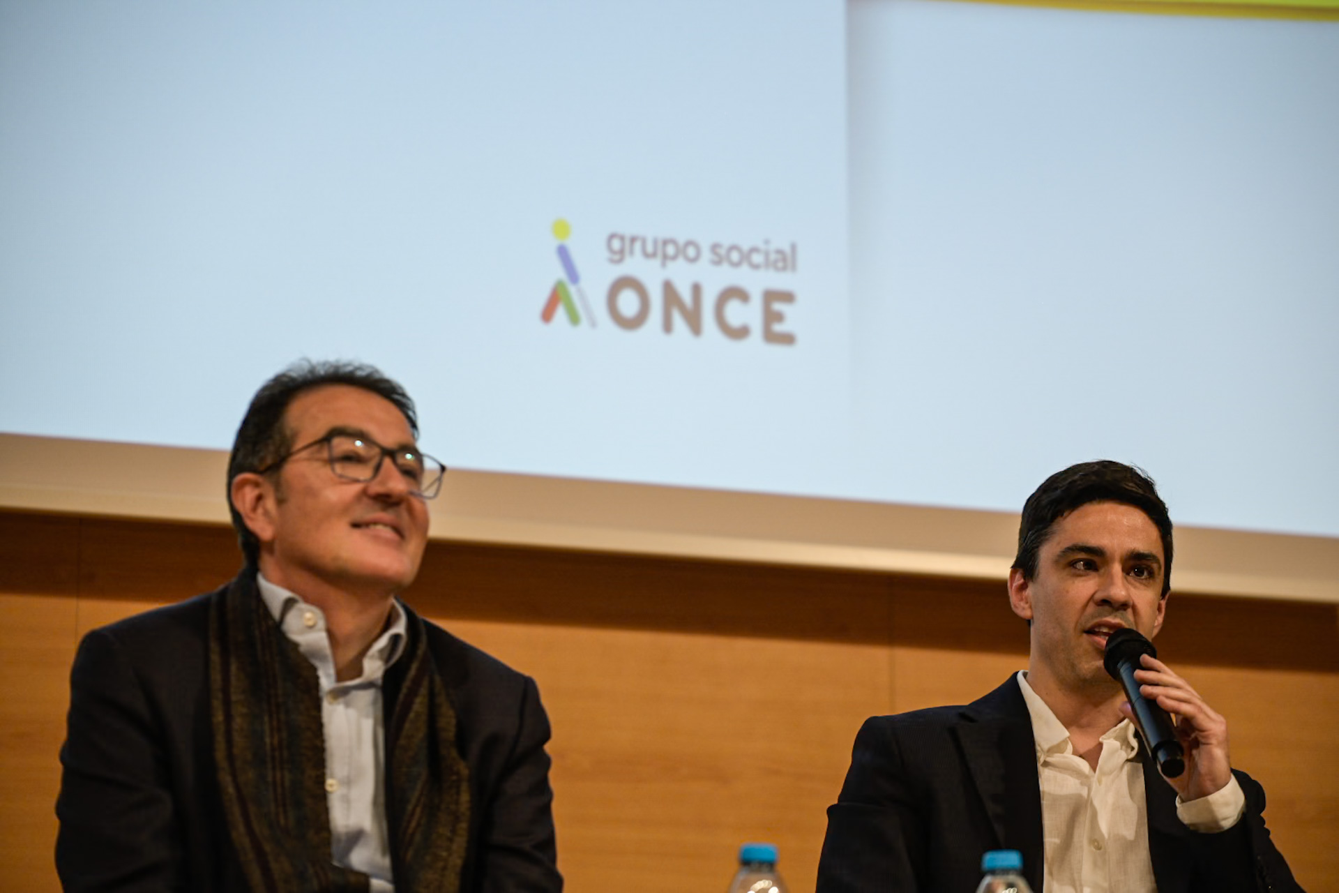 Andrés Ramos y Francisco Román Martínez, nuevo director de Educación de la ONCE