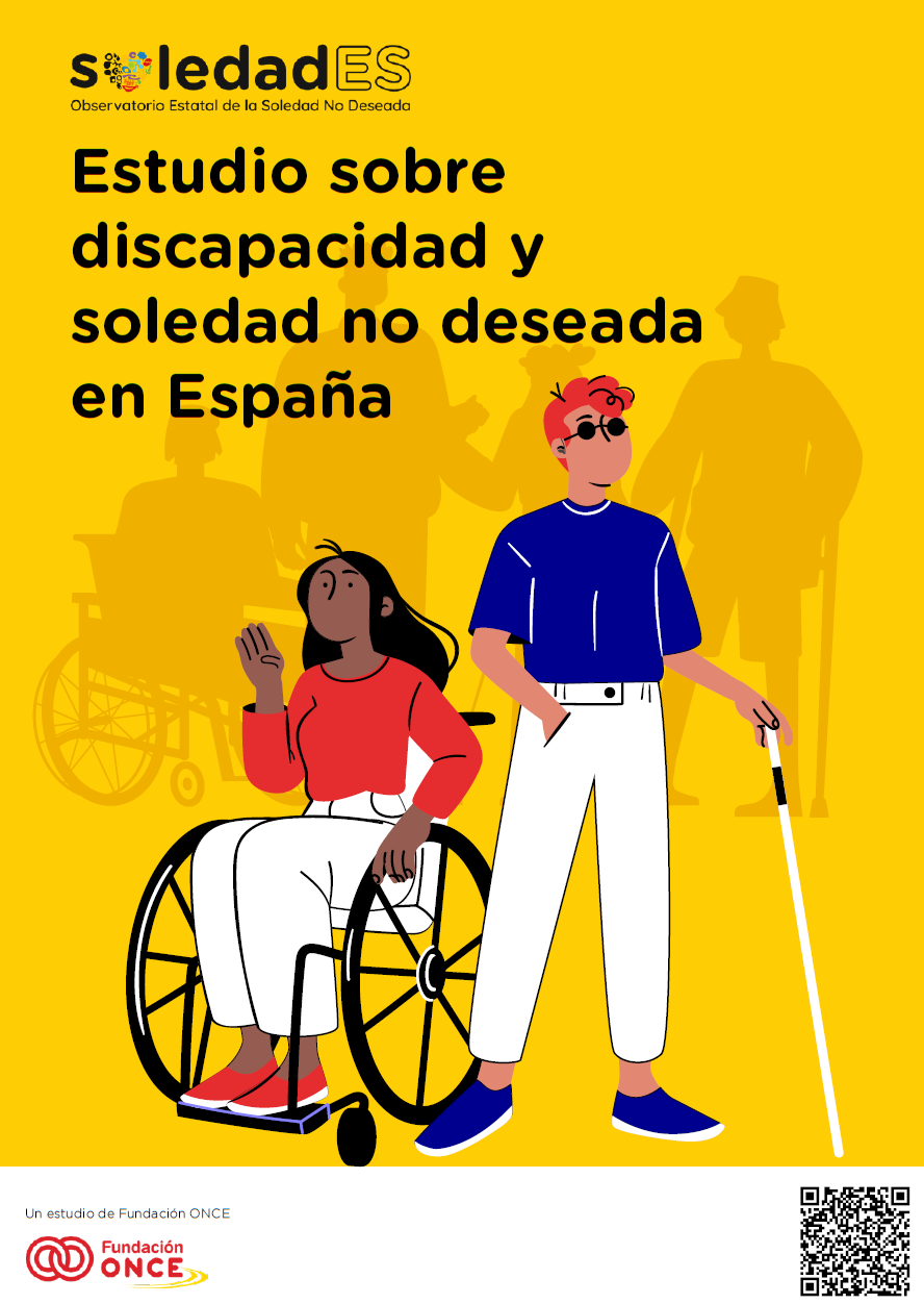 Portada del Estudio sobre Discapacidad y Soledad no Deseada