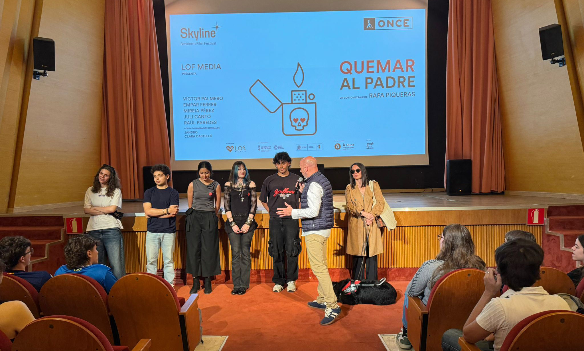 Proyección de 'Quemar al padre'