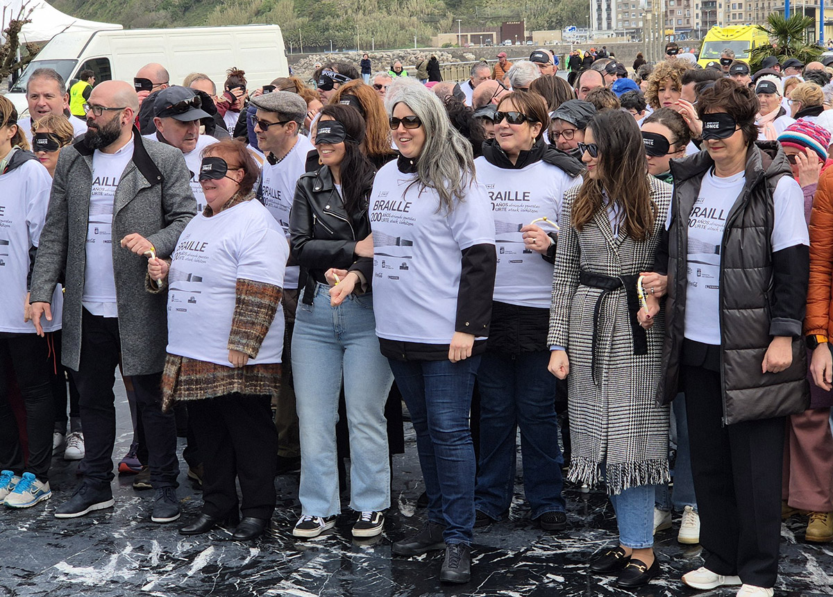 Los participantes en 2025 en el punto de salida de la carrera